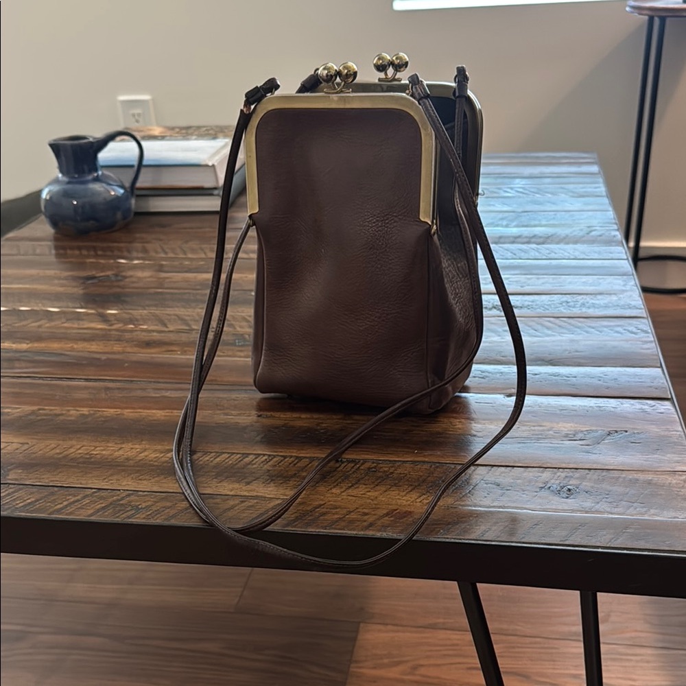 Vintage pre-creed Coach Bonnie Cashin era swing double kisslock bag